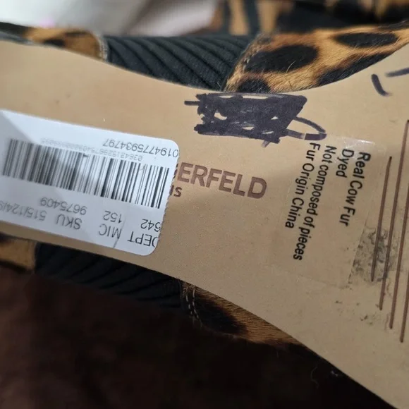 Boots Animal print, size 7  Karl Lagerfeld - Picture 11 of 12